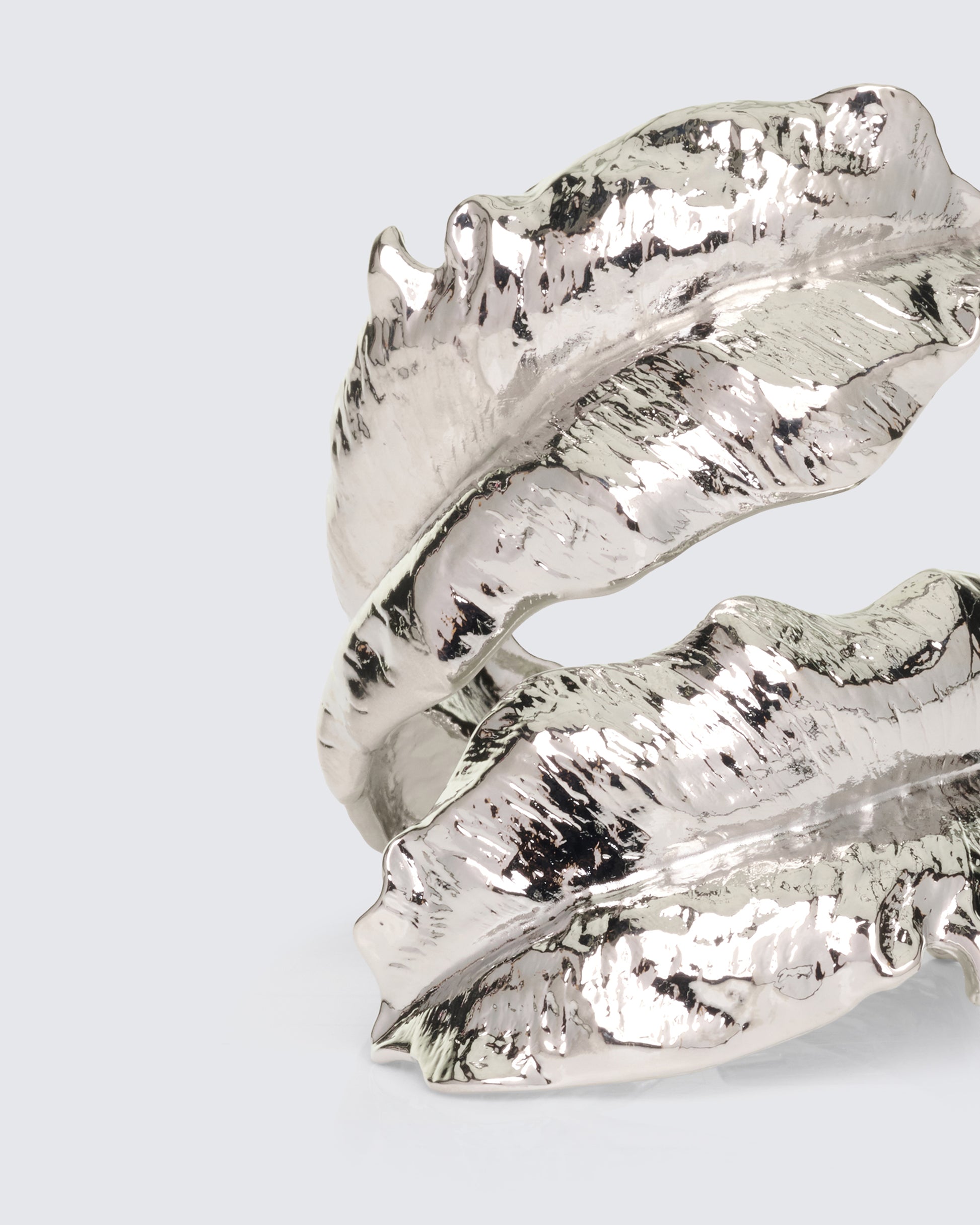 Silver bracelet styled on model – FINESSE