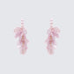 Empryss Lilac Petal Hoop Earrings