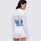 Eunji Multi Jacquard Corset Top