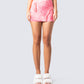 Evie Pink Pixel Print Mini Skirt