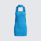Etta Blue Textured Bandeau Mini Dress product front