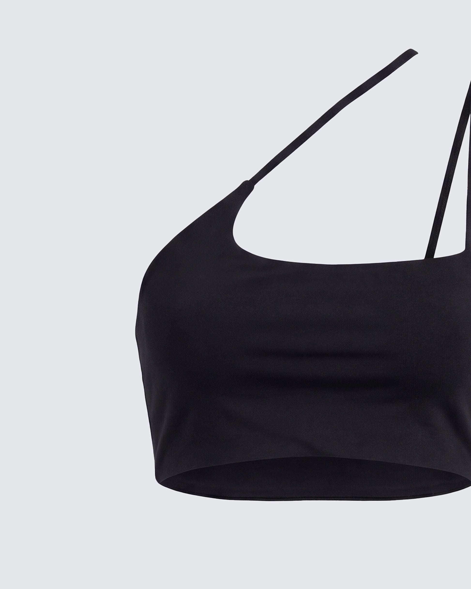 Women's black top front view – FINESSE