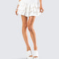 Fable Ivory Ruffle Micro Mini Skirt