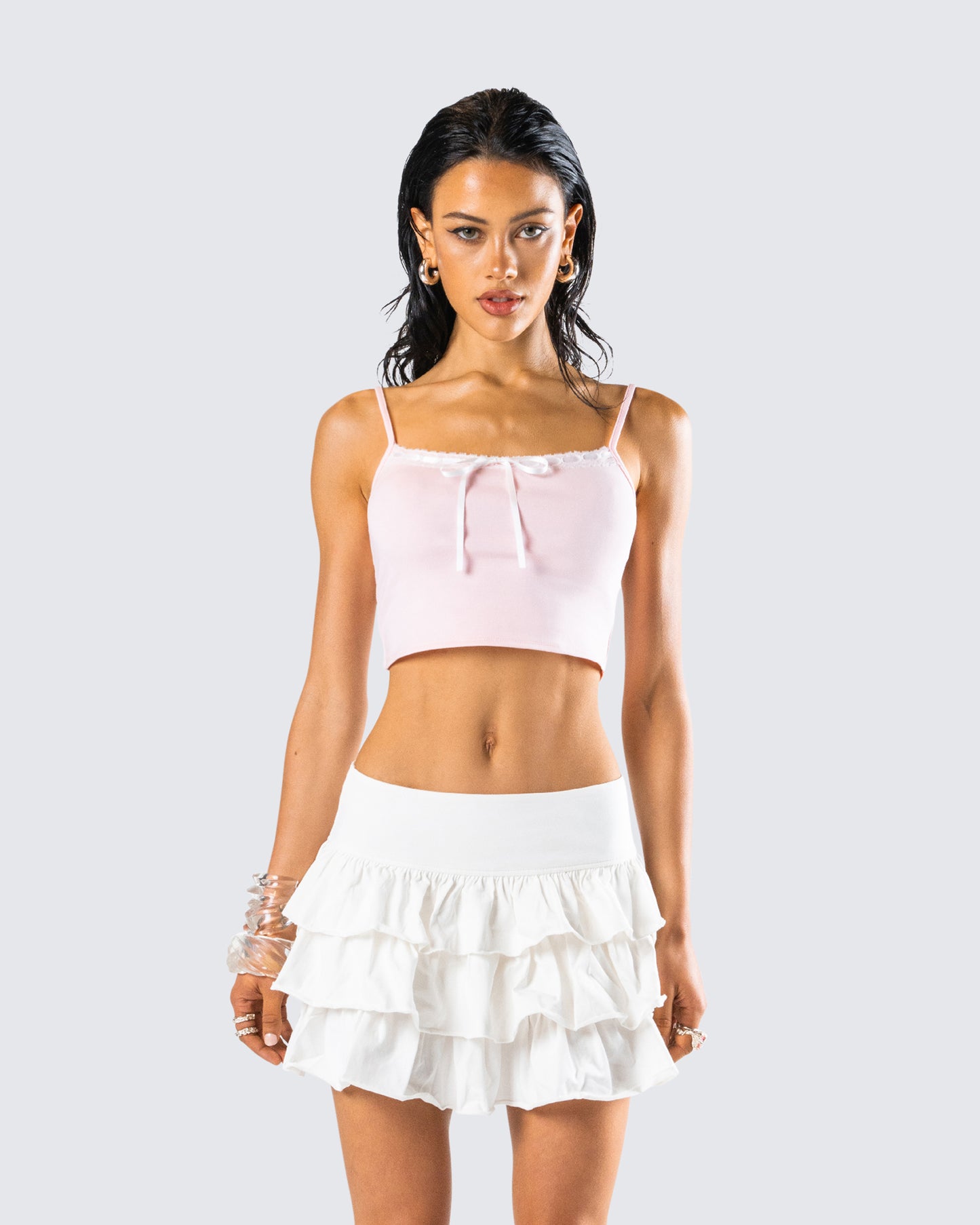 Fable Pink Bow Cami