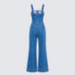 Fawn Blue Denim Overalls