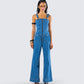 Fawn Blue Denim Overalls