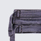 Arlene Grey Denim Belt Mini Skirt