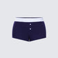 Dallyn Navy Jersey Boy Short