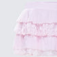 Maris Pink Tiered Ruffle Mini Skirt