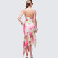 Nola Multi Printed Midi Dress