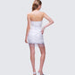 Jocelyn White Sequin Mini Dress