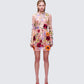 Flora Flower Mini Dress