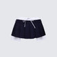 Piper Navy Pinstripe Mini Skirt product front