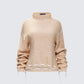 Roxane Muilti Coloured Hem Detailed Knit Jumper