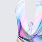 Belinda Multi Cowl Neck Backless Top