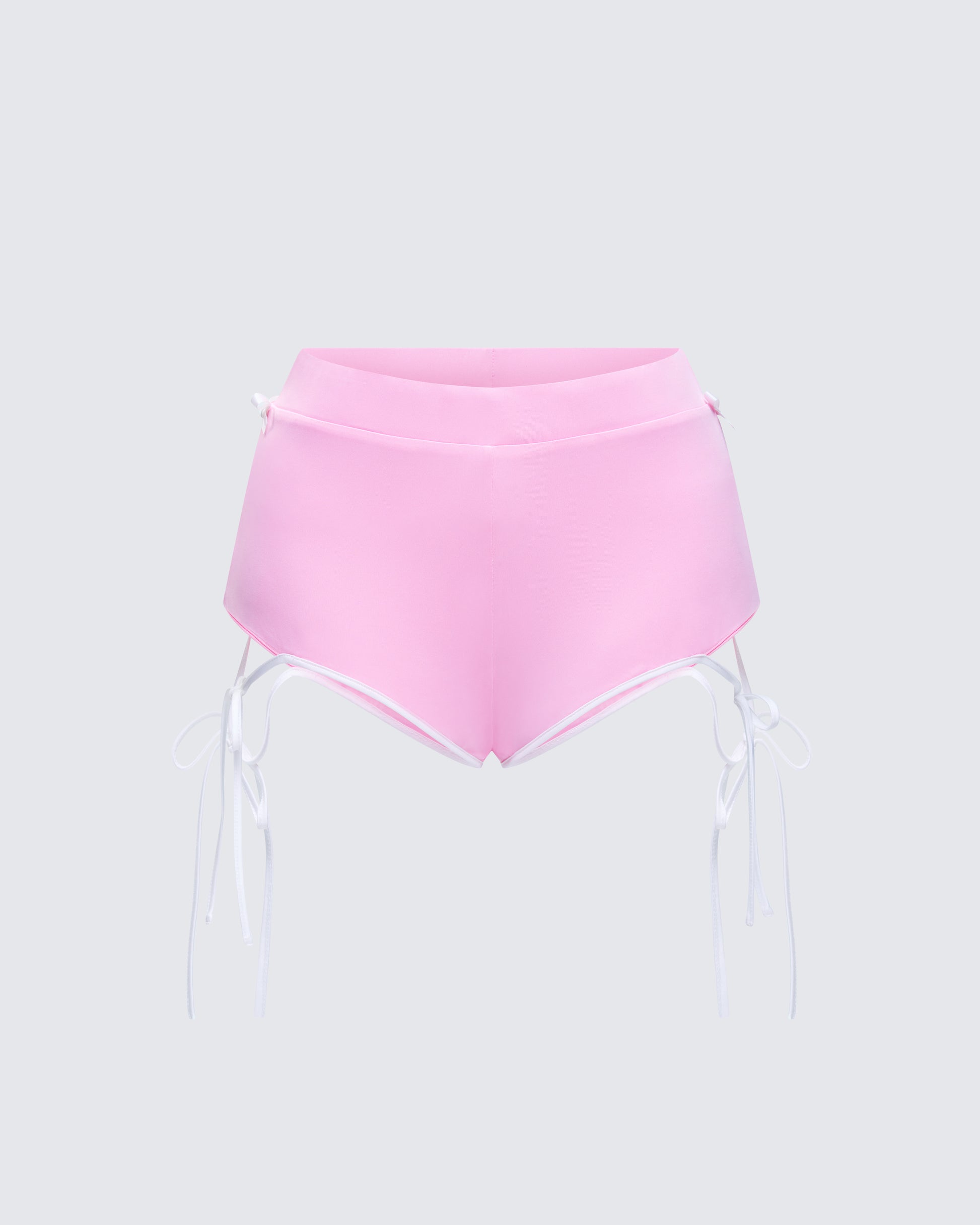 Leticia Pink Jersey Booty Shorts product front