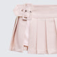 Tina Tan Pleated Mini Skirt