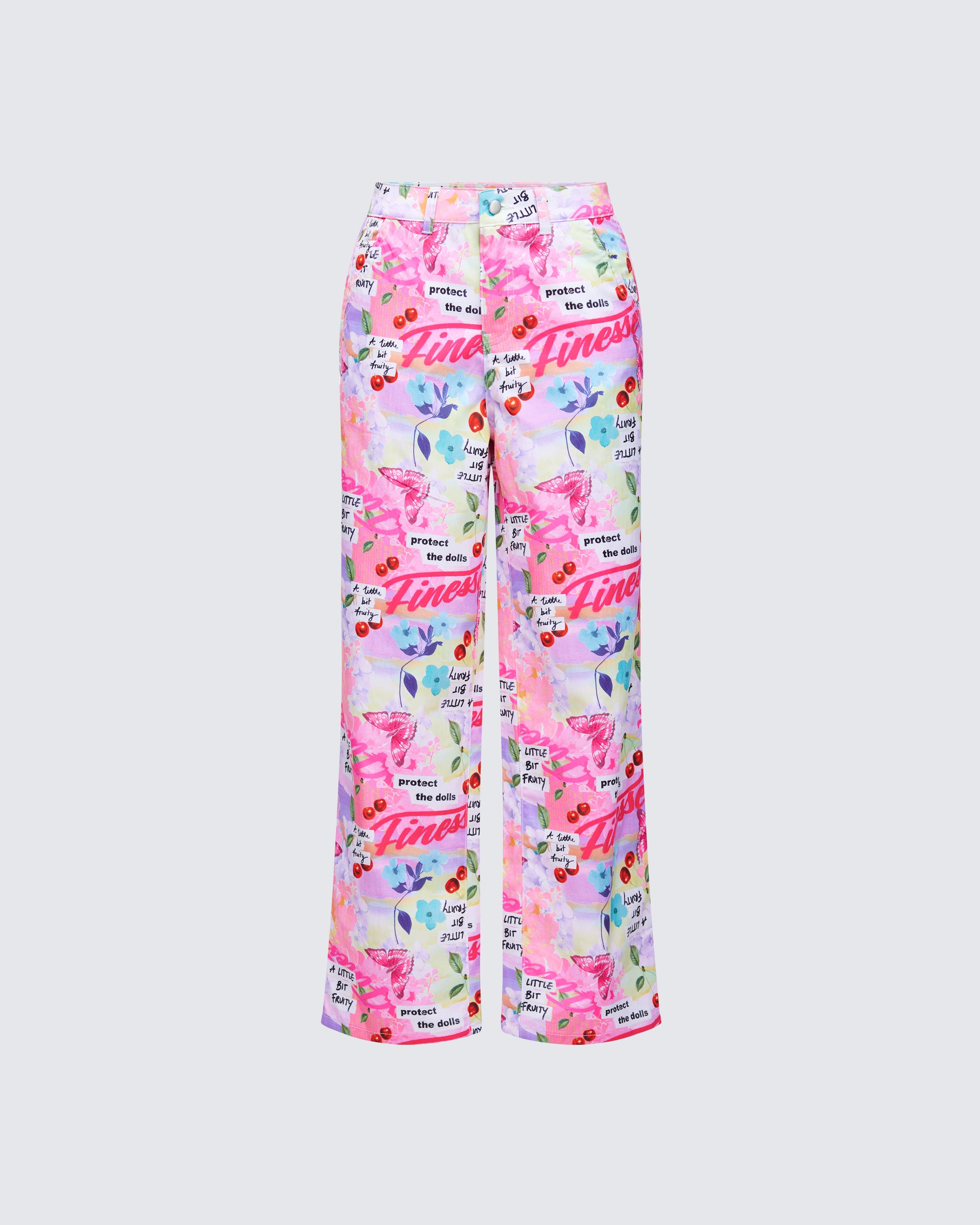 Tove Multi Printed Twill Pant product front