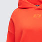 Aaralyn Red Distressed Hoodie