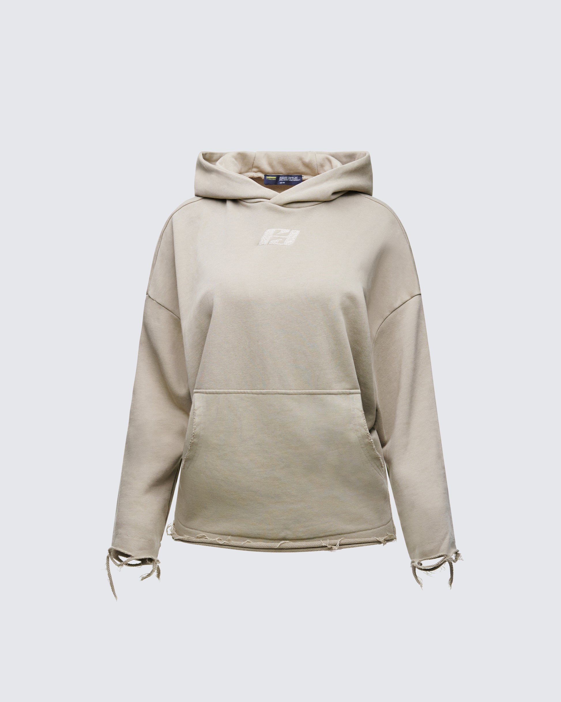 Aaralyn Green Distressed Hoodie product front
