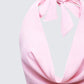 Alexis Pink Cowl Neck Top