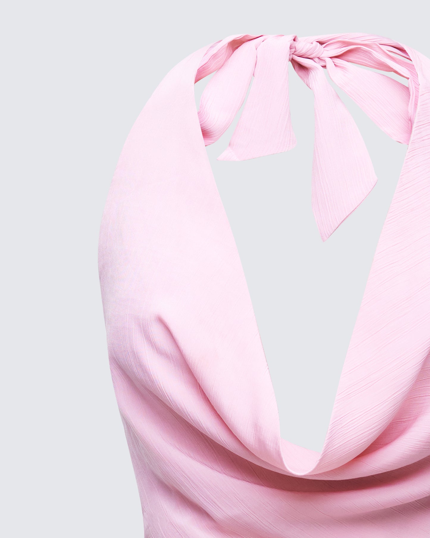Alexis Pink Cowl Neck Top