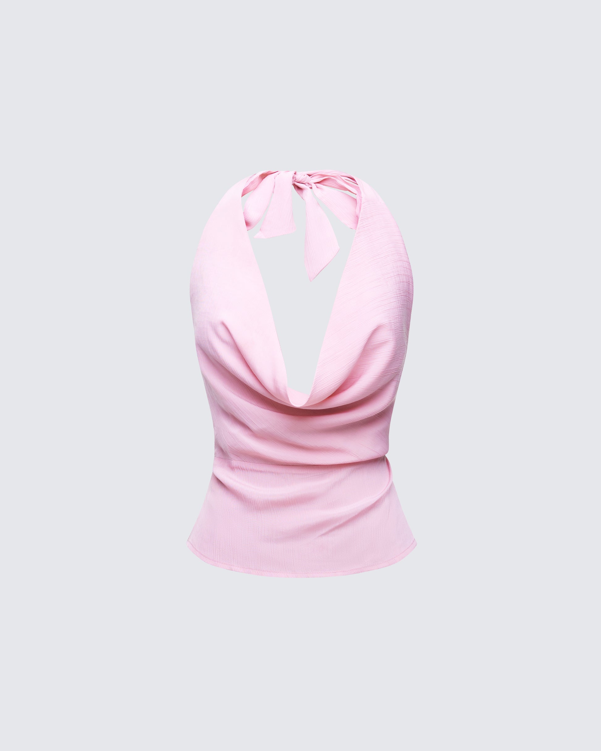 Alexis Pink Cowl Neck Top product front