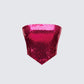 Astraia Pink Sequin Bandeau Top product front
