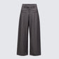 Cozbi Grey Pressed Front Trouser product front
