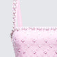 Lorelei Pink Hand Beaded Rhinestone Dress