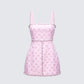 Lorelei Pink Hand Beaded Rhinestone Dress product front