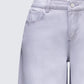 Lysandra Washed Grey Pleat Inset Jean