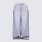 Lysandra Washed Grey Pleat Inset Jean product front