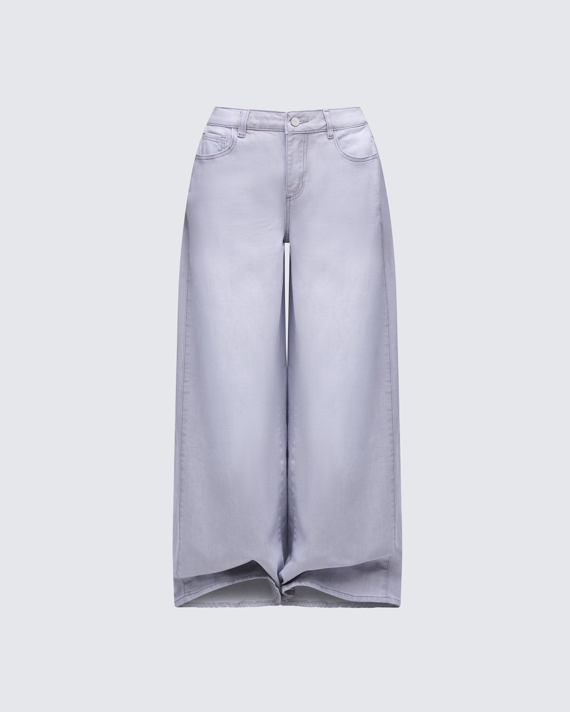 Lysandra Washed Grey Pleat Inset Jean product front