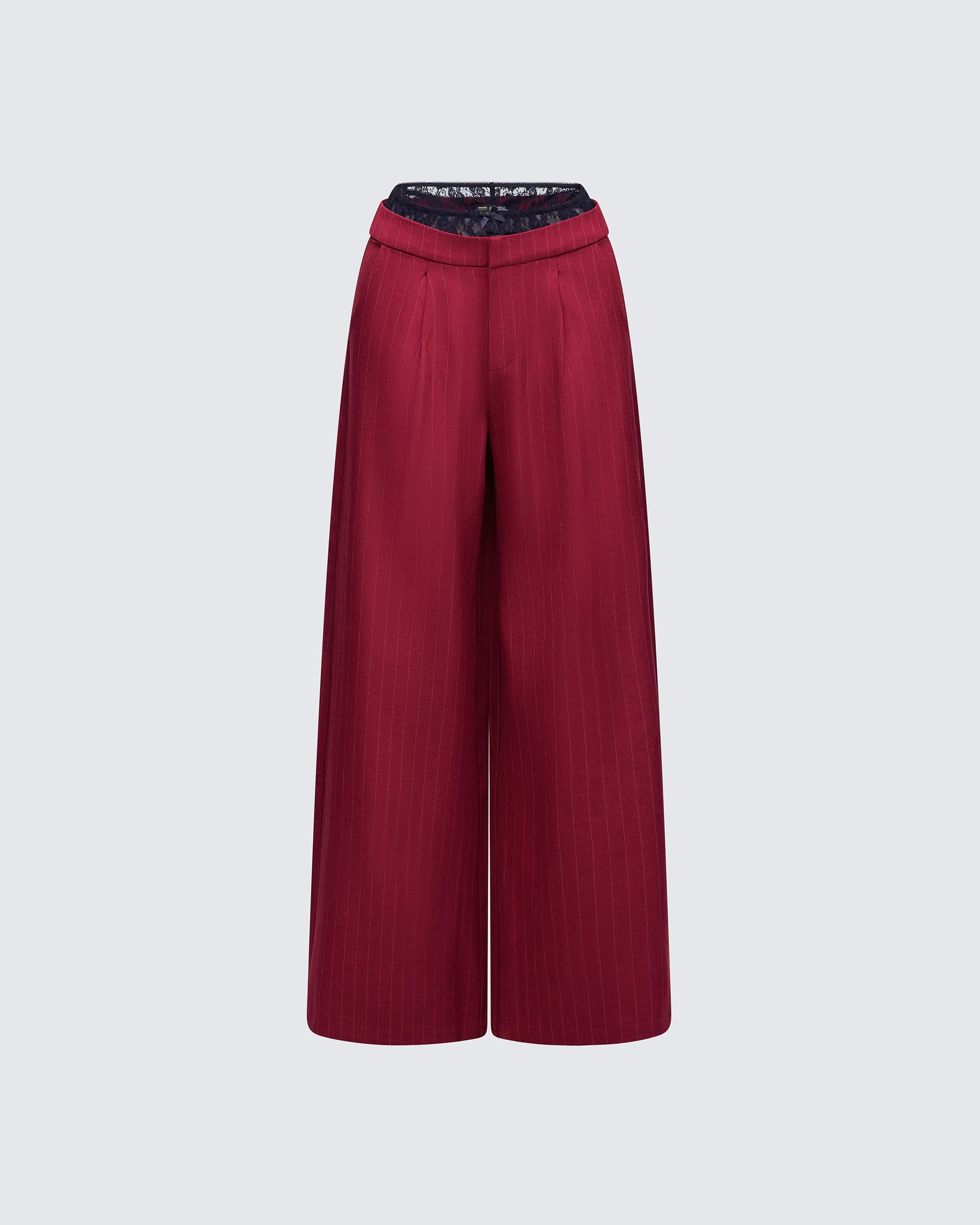 Scarlette Red Pinstripe Pant product front