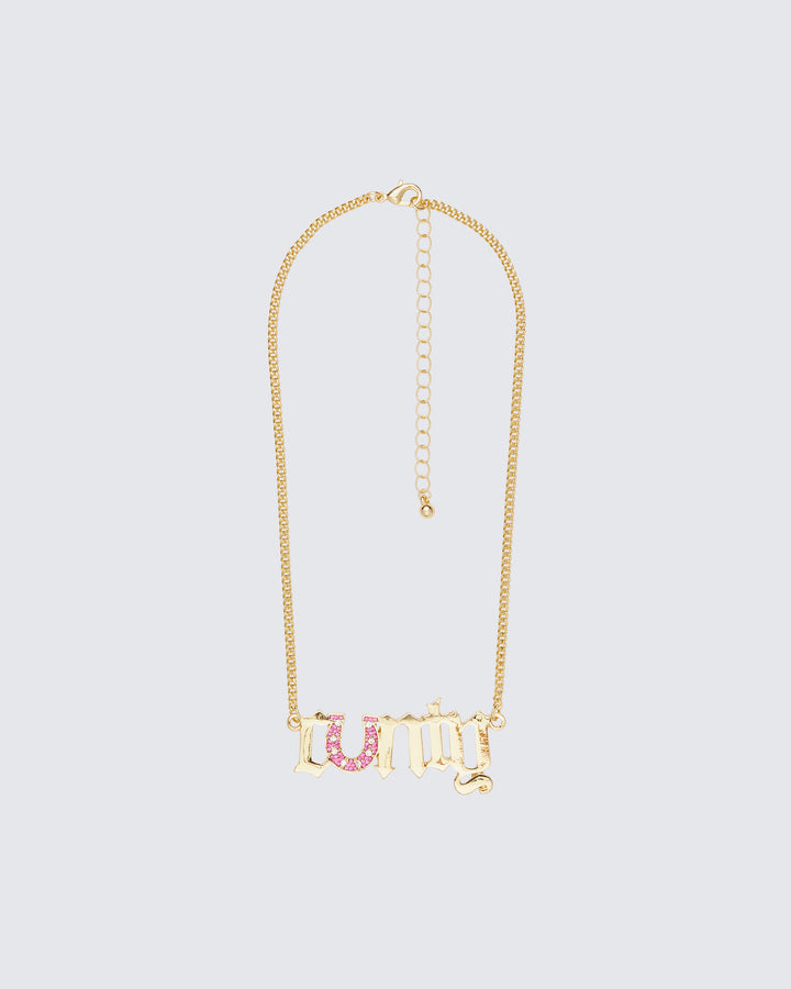 Alva Gold Cnty Necklace