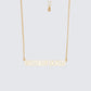 Angelica Gold 'MOFO' Necklace