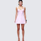 Mabel Pink Mini Dress