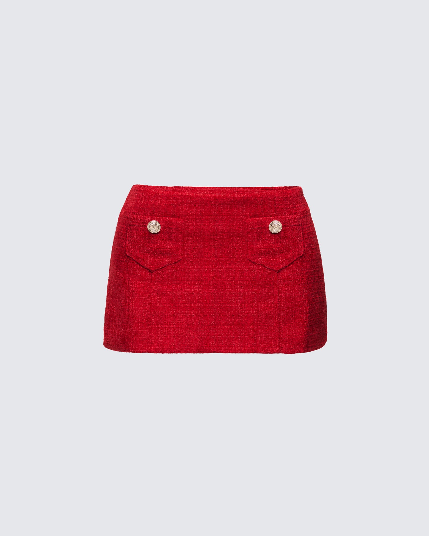 Women's red mini skirt – FINESSE