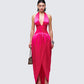 Women's maxi dress front view – FINESSE