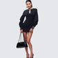 Alice Black Mini Dress