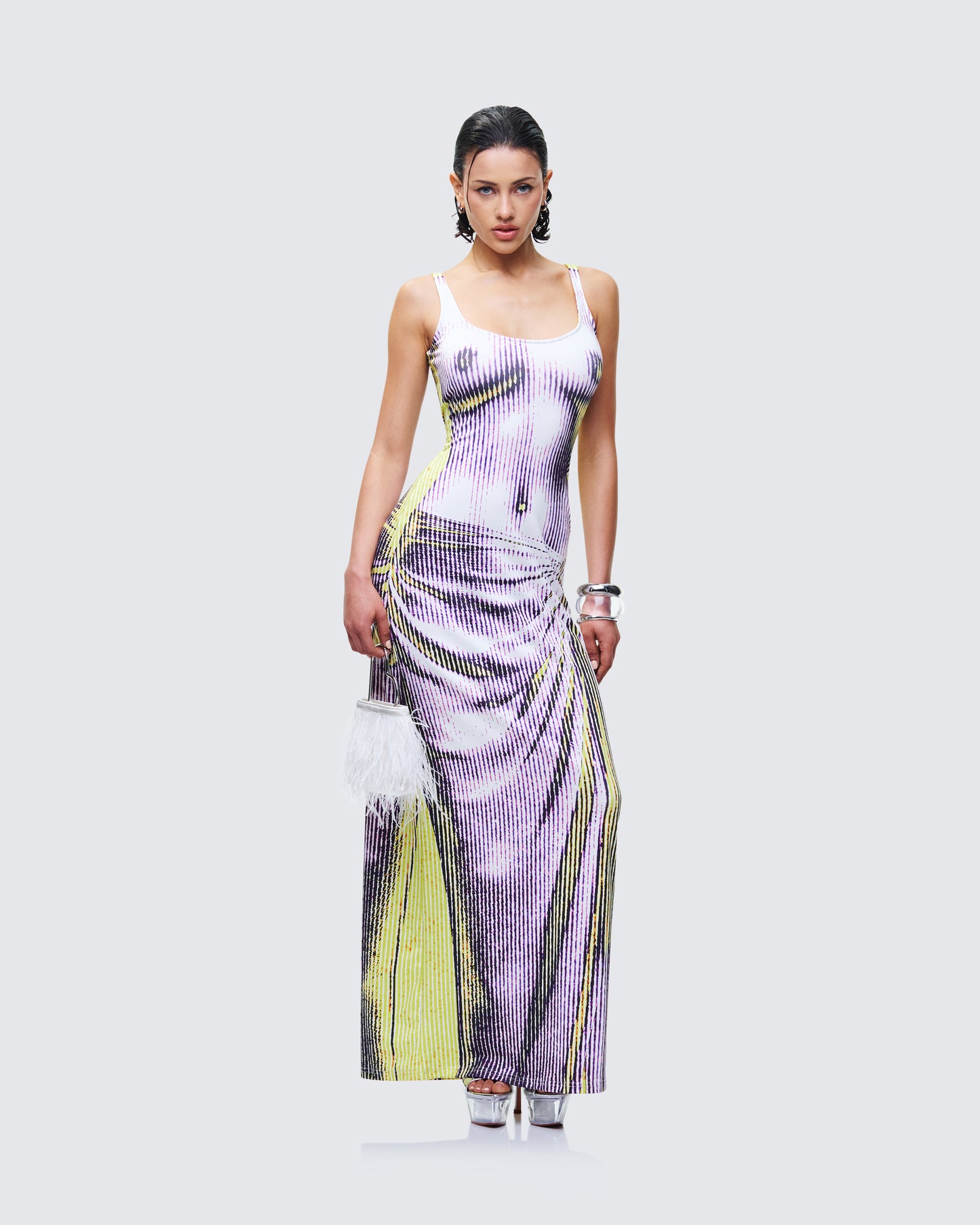 Mirabel Body Print Maxi Dress