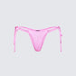 Amal Pink Sequin Bikini Bottom