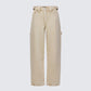 Finola Tan Washed Twill Handy Pant