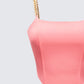 Arla Pink Heart Chain Strap Top