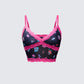 Aurelia Black Printed Mesh Cami