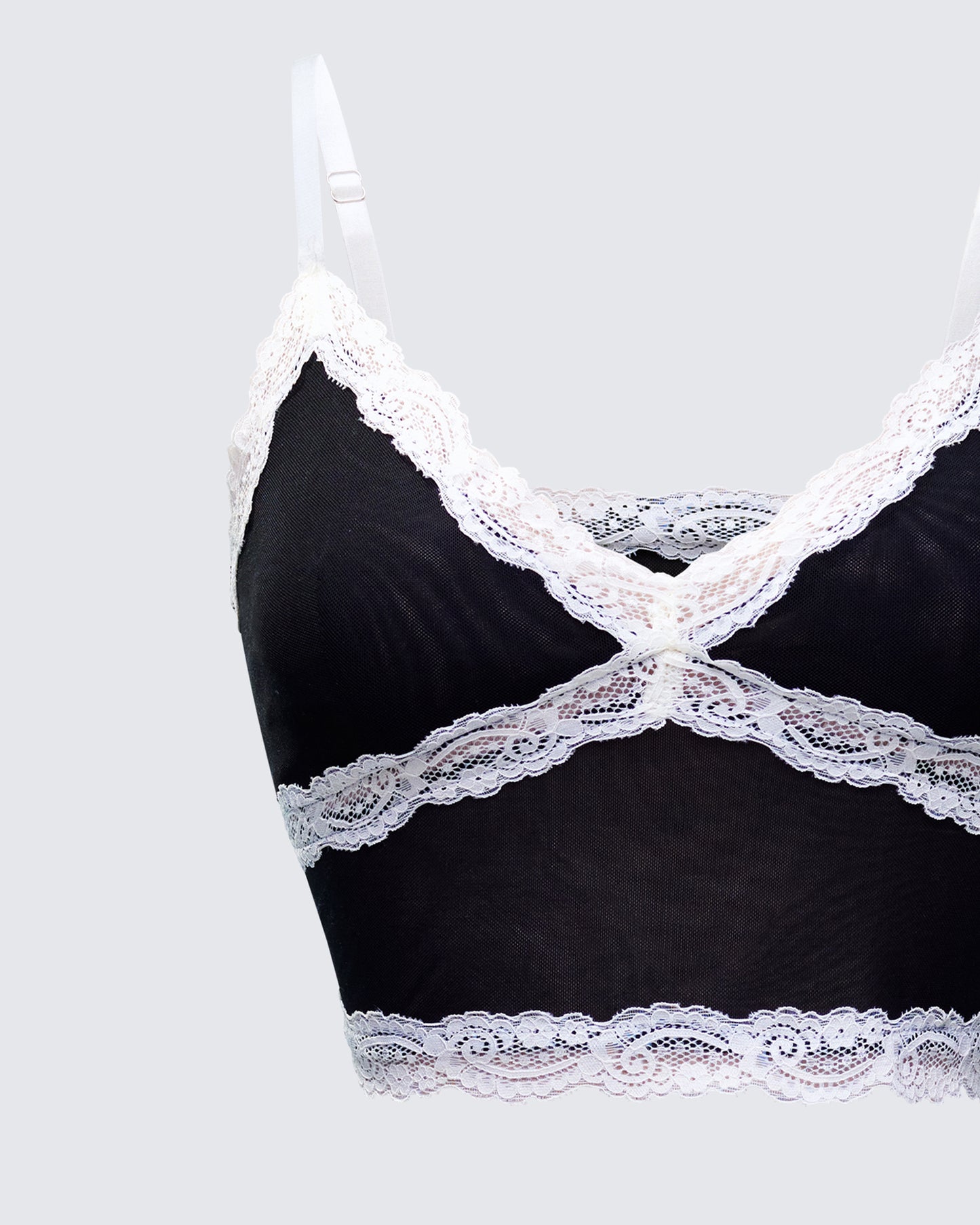 Aurelia Black Mesh Cami