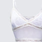 Aurelia White Mesh Cami