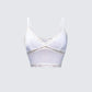 Aurelia White Mesh Cami