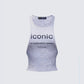 Dido Grey Marl Cutaway Graphic Tank
